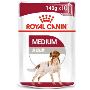 ROYAL CANIN MEDIUM Adult mokré krmivo pro středně velké psy 10 x 140 g