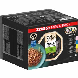 Sheba Multipack Sauce Collection Feine Vielfalt MSC 32 × 85 g